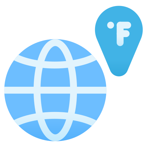 wereld Generic Flat Gradient icoon