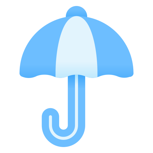 Зонтик Generic Flat Gradient иконка