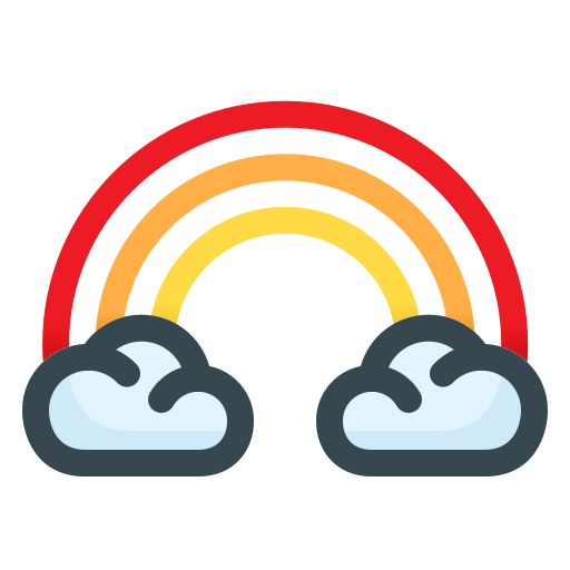 regenbogen Generic Outline Color icon