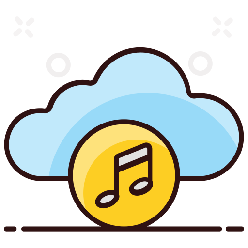 online-musik Generic Outline Color icon