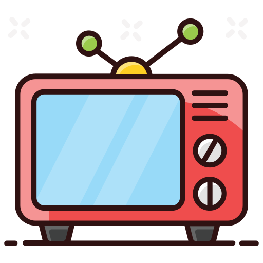 tv Generic Outline Color icoon