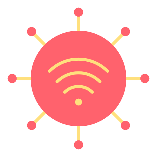 internet przedmiotów Generic Flat ikona