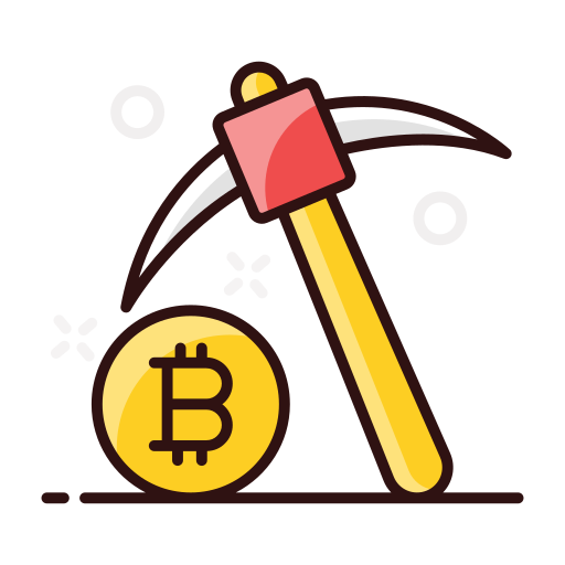 bitcoin-mining Generic Outline Color icon