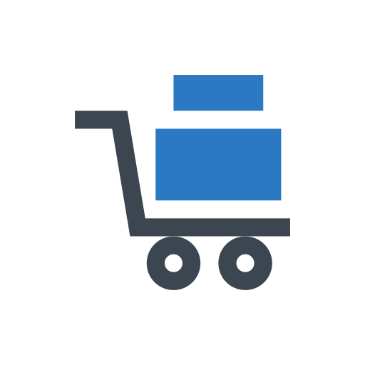Cart Generic Blue icon