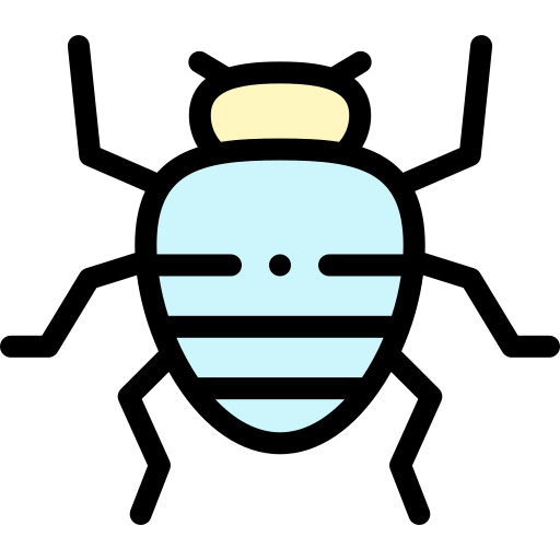 虫 Detailed Rounded Lineal color icon