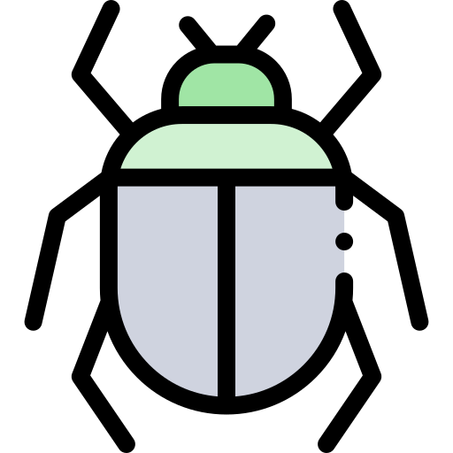 Insect Detailed Rounded Lineal color icon