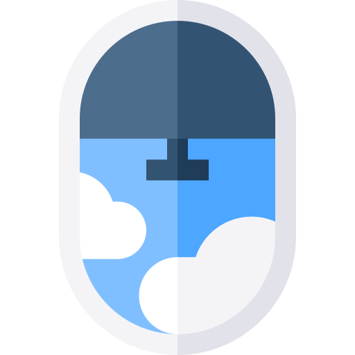 Porthole Basic Straight Flat icon