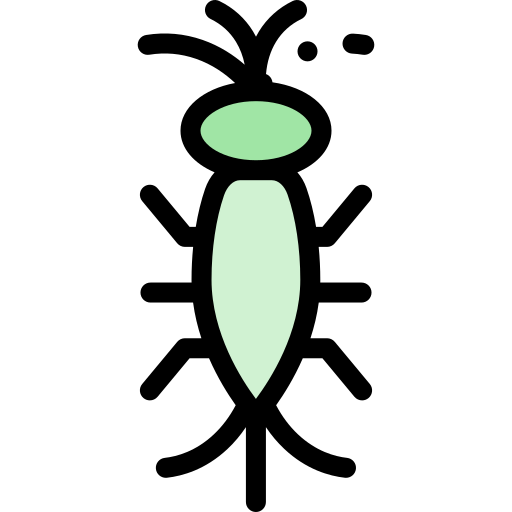 srebrna rybka Detailed Rounded Lineal color ikona