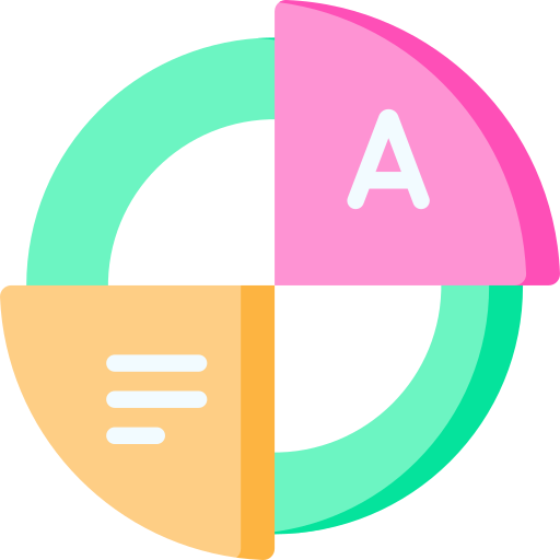 gráfico circular Special Flat icono