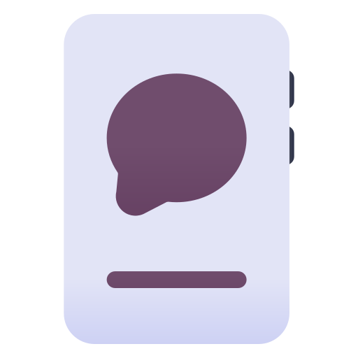 gesprek Generic Flat Gradient icoon