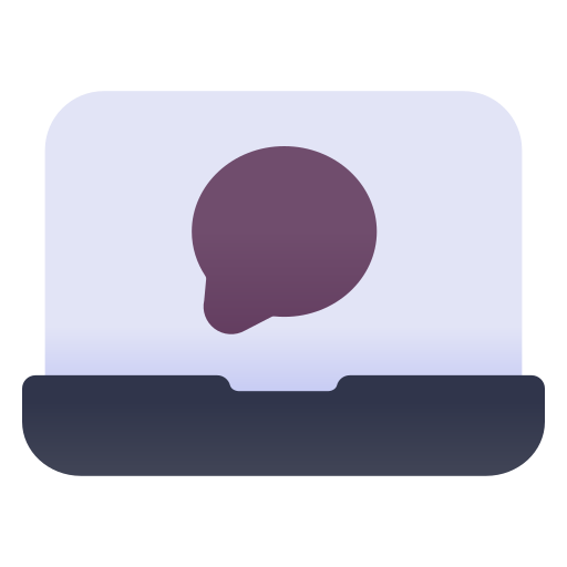 online communicatie Generic Flat Gradient icoon