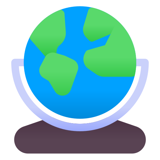 지구 Generic Flat Gradient icon