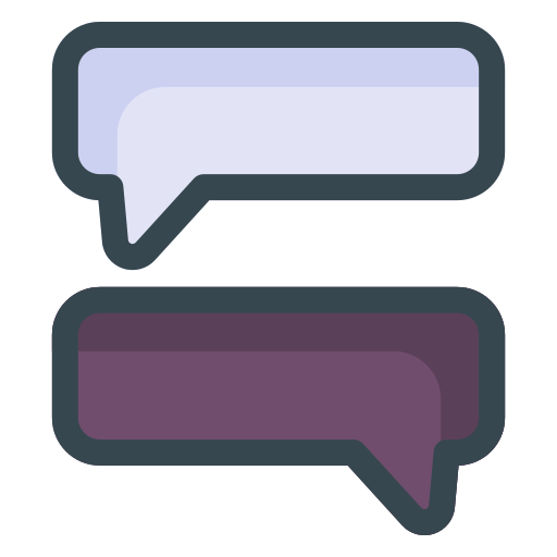 conversacion Generic Outline Color icono