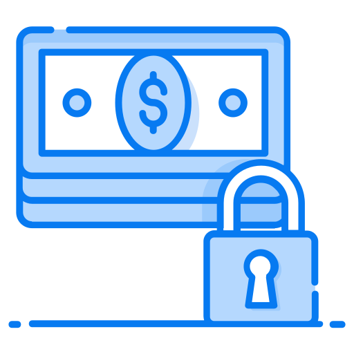 Secured loan Generic Blue icon