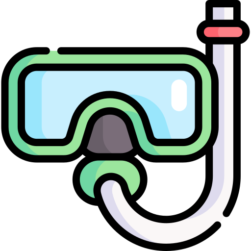 Snorkeling Special Lineal color icon