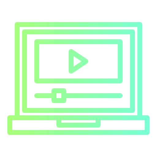 Video Generic Gradient icon