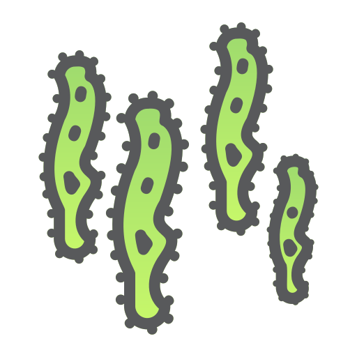 Бактерии Generic Outline Color иконка