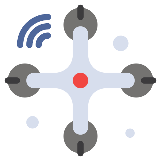 drone Flatart Icons Flat icoon
