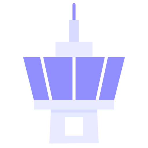 wieża Generic Flat ikona