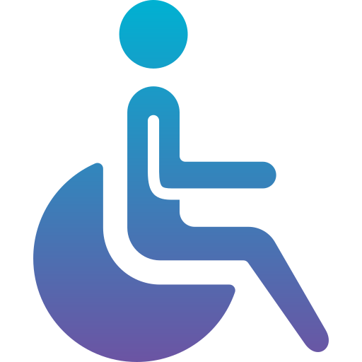 Wheelchair Generic Flat Gradient icon