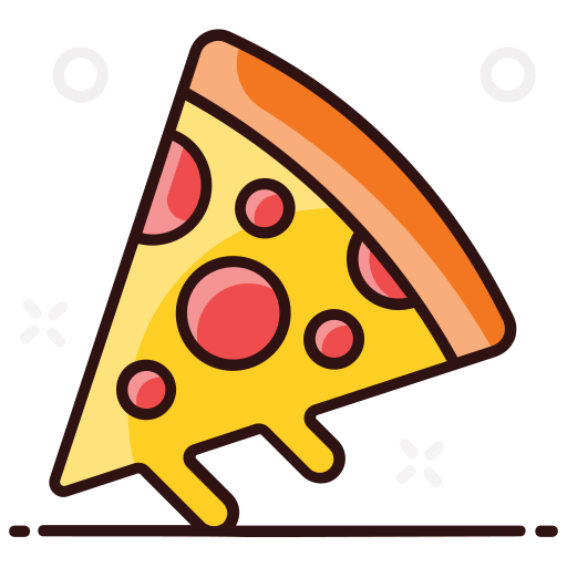 fatia de pizza Generic Outline Color Ícone