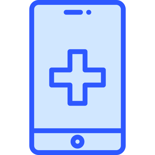 Mobile phone Generic Blue icon