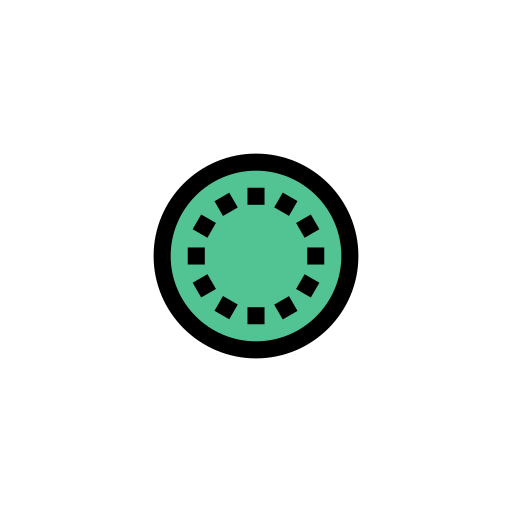 pepino Vector Stall Lineal Color icono