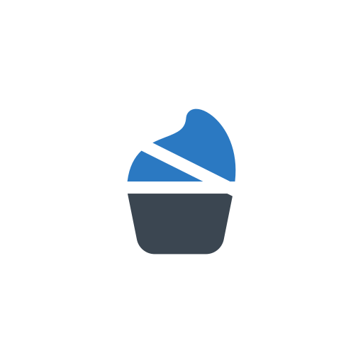 머핀 Generic Blue icon
