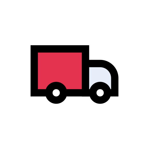 Cargo truck Vector Stall Lineal Color icon