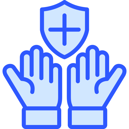 Health insurance Generic Blue icon