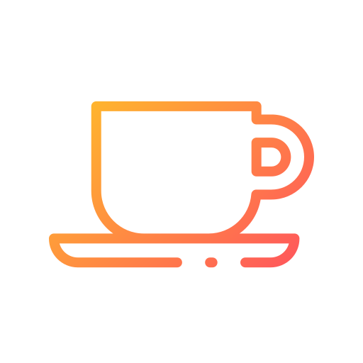 Coffee cup Good Ware Gradient icon