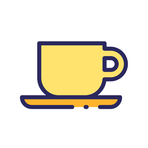 filiżanka kawy Good Ware Lineal Color ikona
