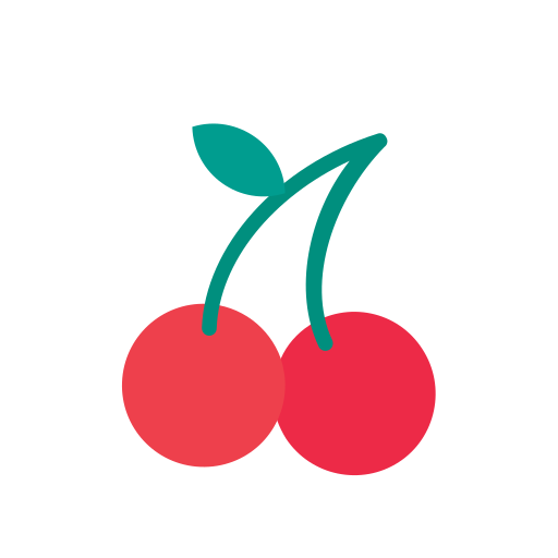 Cherries Good Ware Flat icon