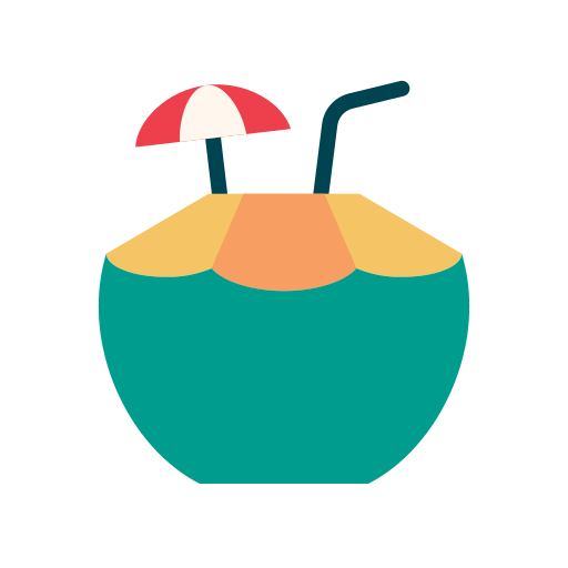 코코넛 Good Ware Flat icon