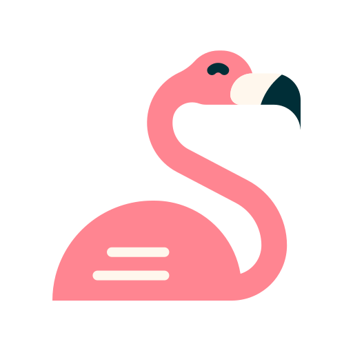 Flamingo Good Ware Flat icon