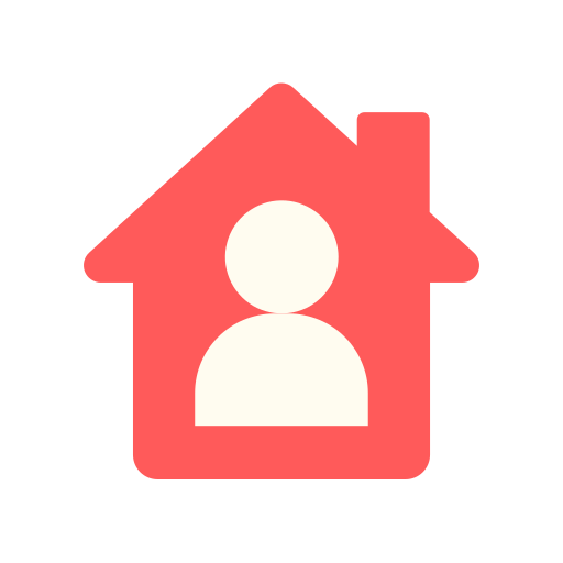 Stay at home Good Ware Flat icon