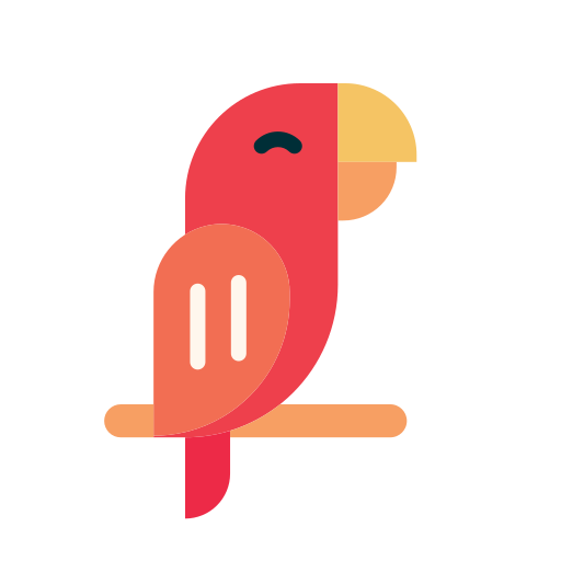 Parrot Good Ware Flat icon