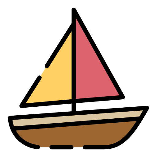 bateau Good Ware Lineal Color Icône