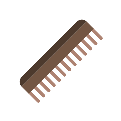 Comb Good Ware Flat icon