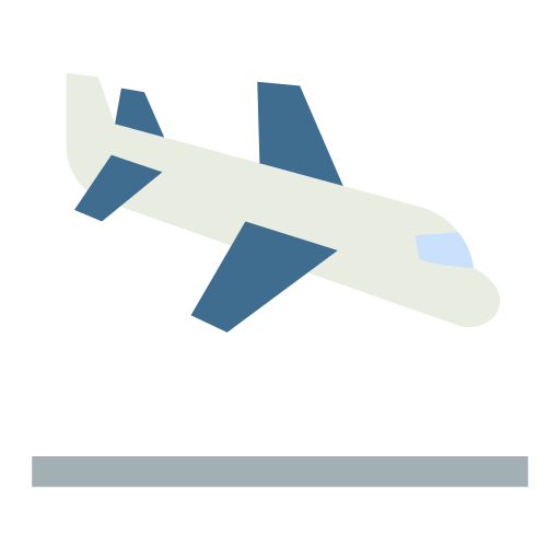Landing Good Ware Flat icon