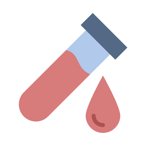 analisi del sangue Good Ware Flat icona