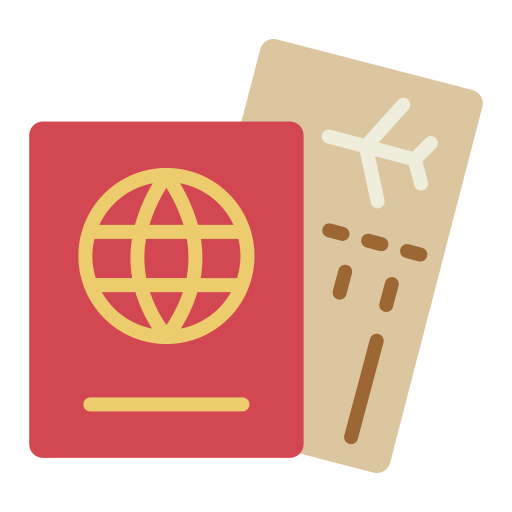 パスポート Good Ware Flat icon