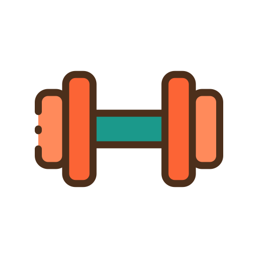 Dumbbell Good Ware Lineal Color icon
