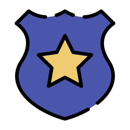 policja Good Ware Lineal Color ikona