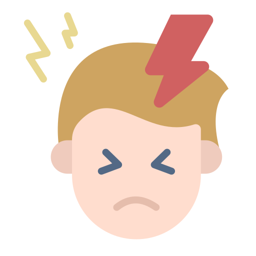 Headache Good Ware Flat icon