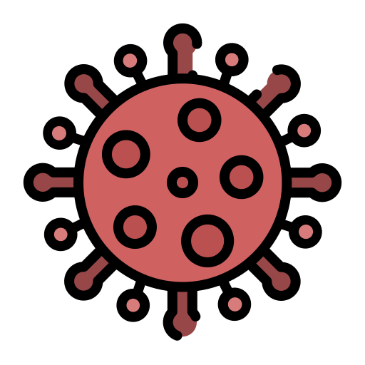 Virus Good Ware Lineal Color icon