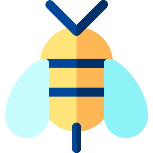 蜂 Basic Rounded Flat icon