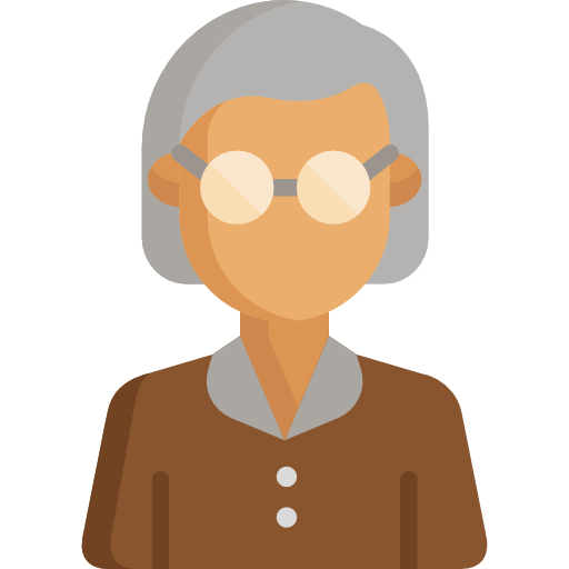 grootmoeder Special Flat icoon