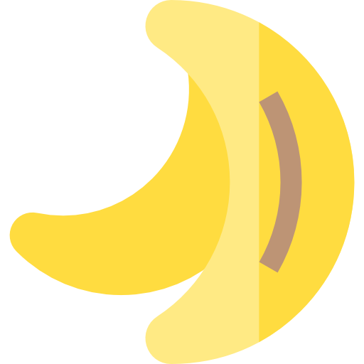 banana Basic Straight Flat icona