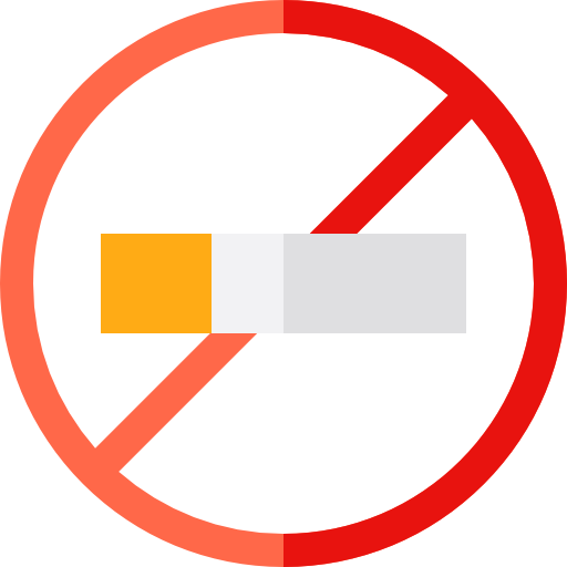 Не курить Basic Straight Flat иконка